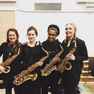 Saxophone girls